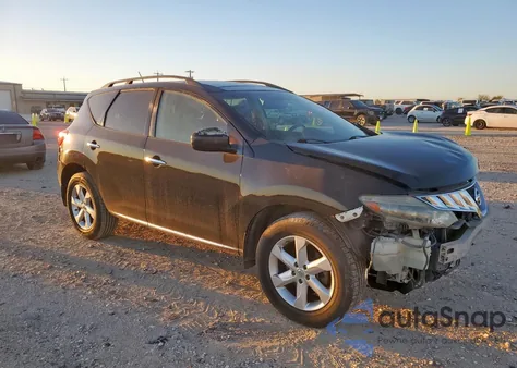 2009 Nissan Murano S z USA, uszkodzony, nr VIN JN8AZ18U89W020230